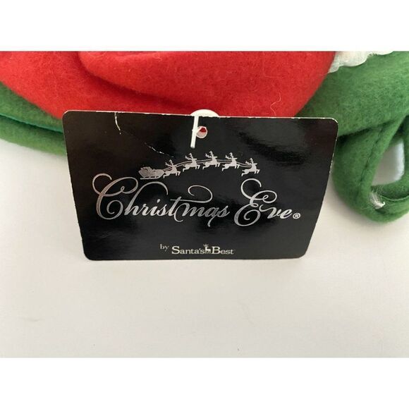 3D Santa Noel Christmas Holiday Stocking 17" Christmas Eve Santa's Best NEW - Picture 5 of 9